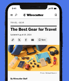 Wirecutter app screenshot