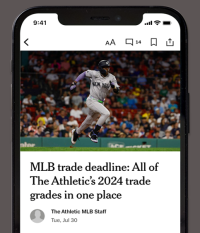 The Athletic app screenshot
